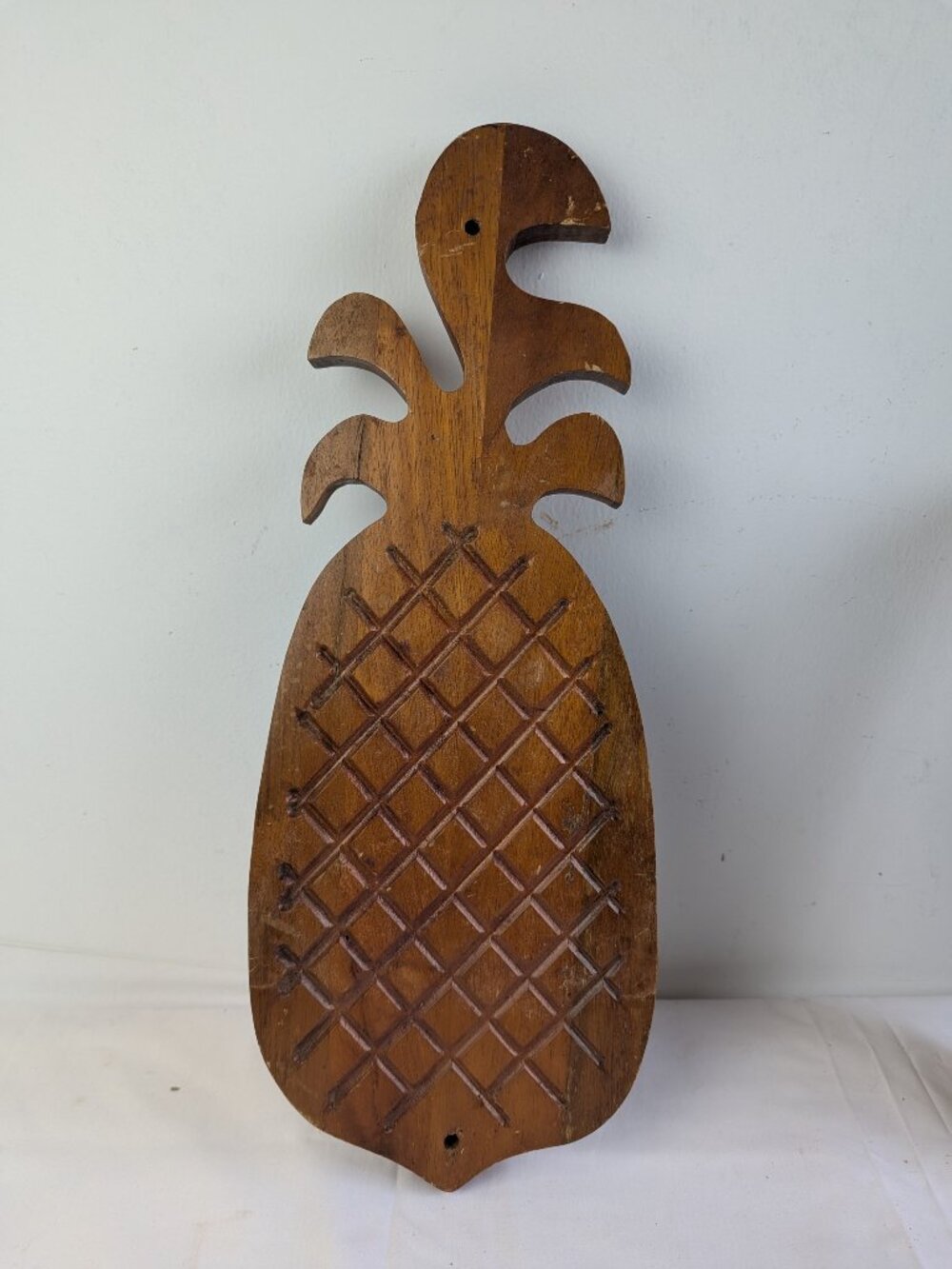 Wood Pineapple Wall Hanging
